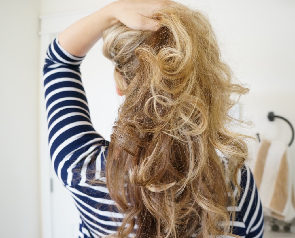 messy hair