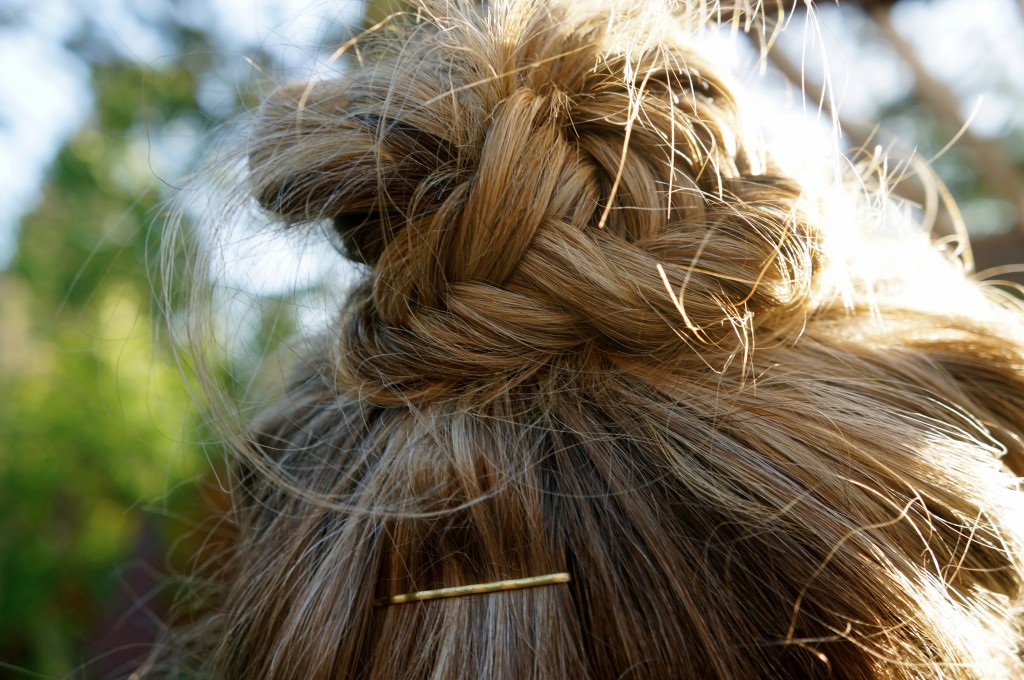 fishtail bun