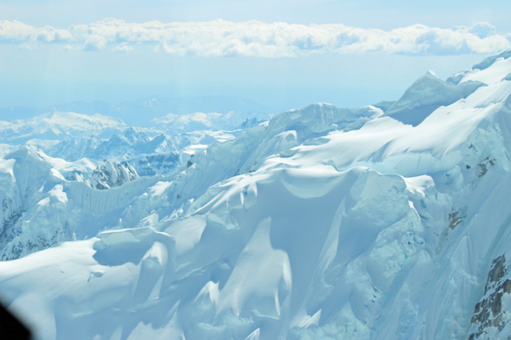 snow capped mountains in alaska