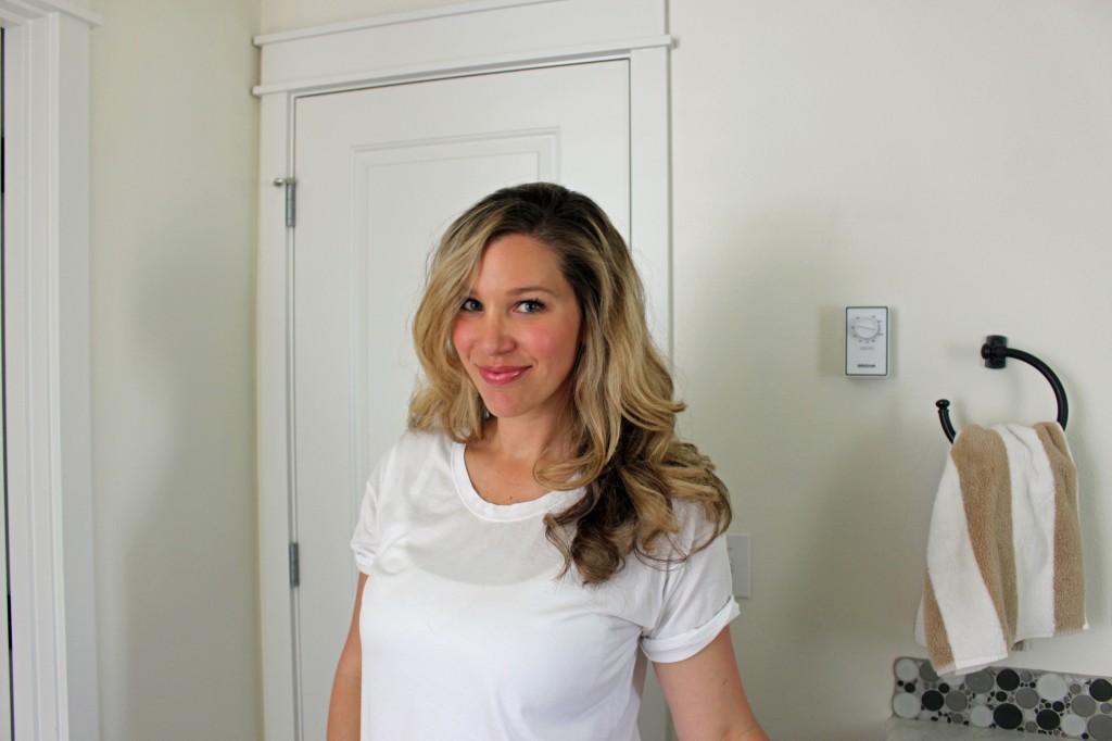 wavy hair for updo