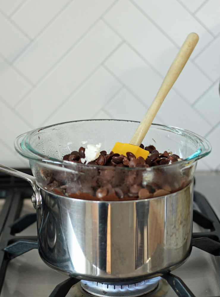 double boiler for melting chocolate
