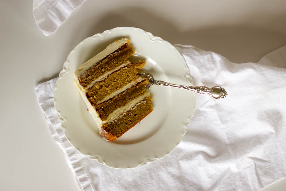pumpkin layer cake