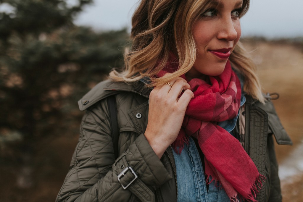 winter pregnancy outfit
