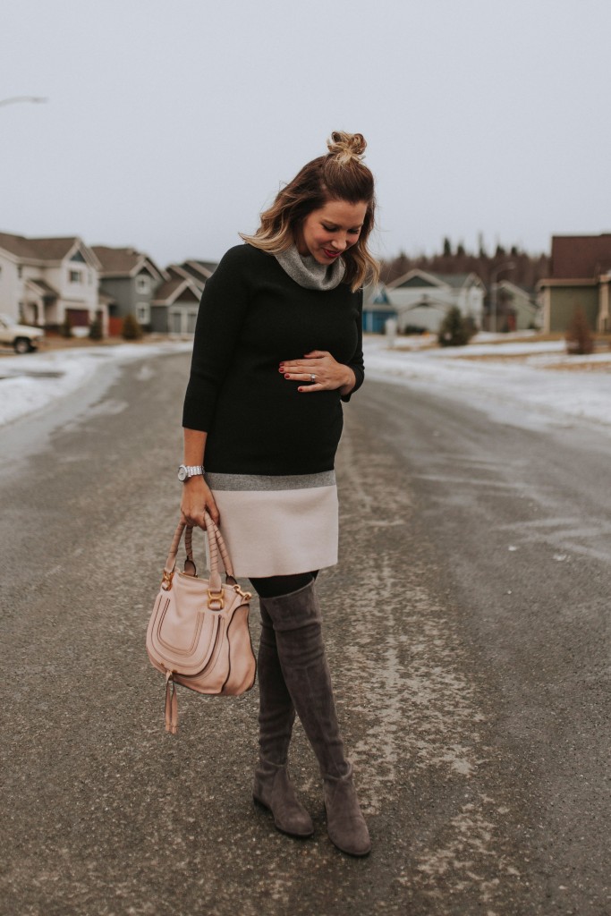winter pregnancy outfit13