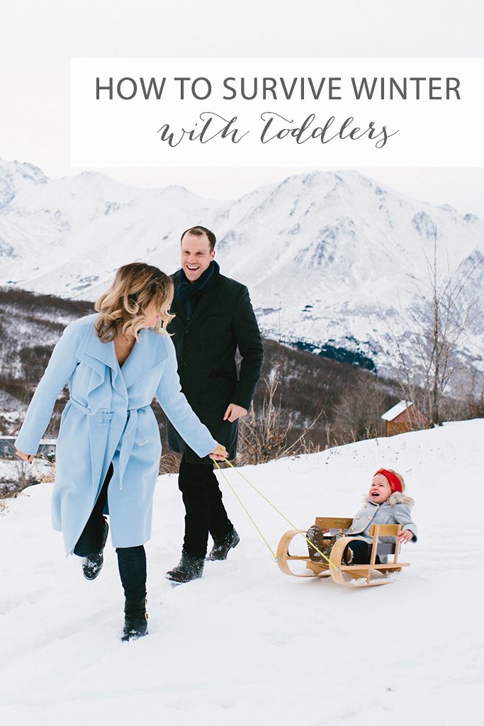 how to survive winter with toddlers