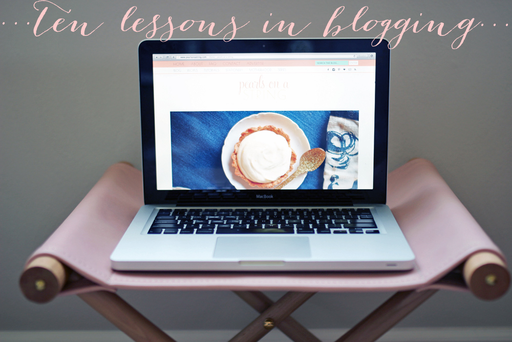 ten lessons in blogging