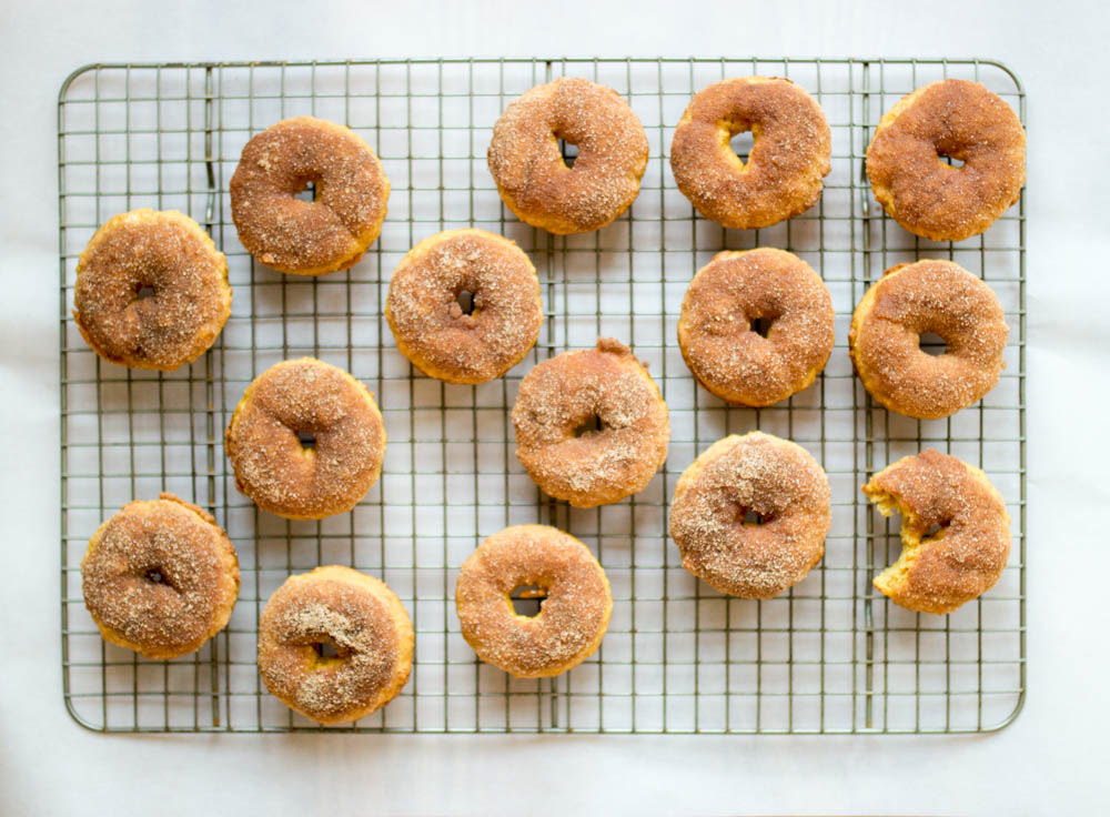 pumpkin doughnuts