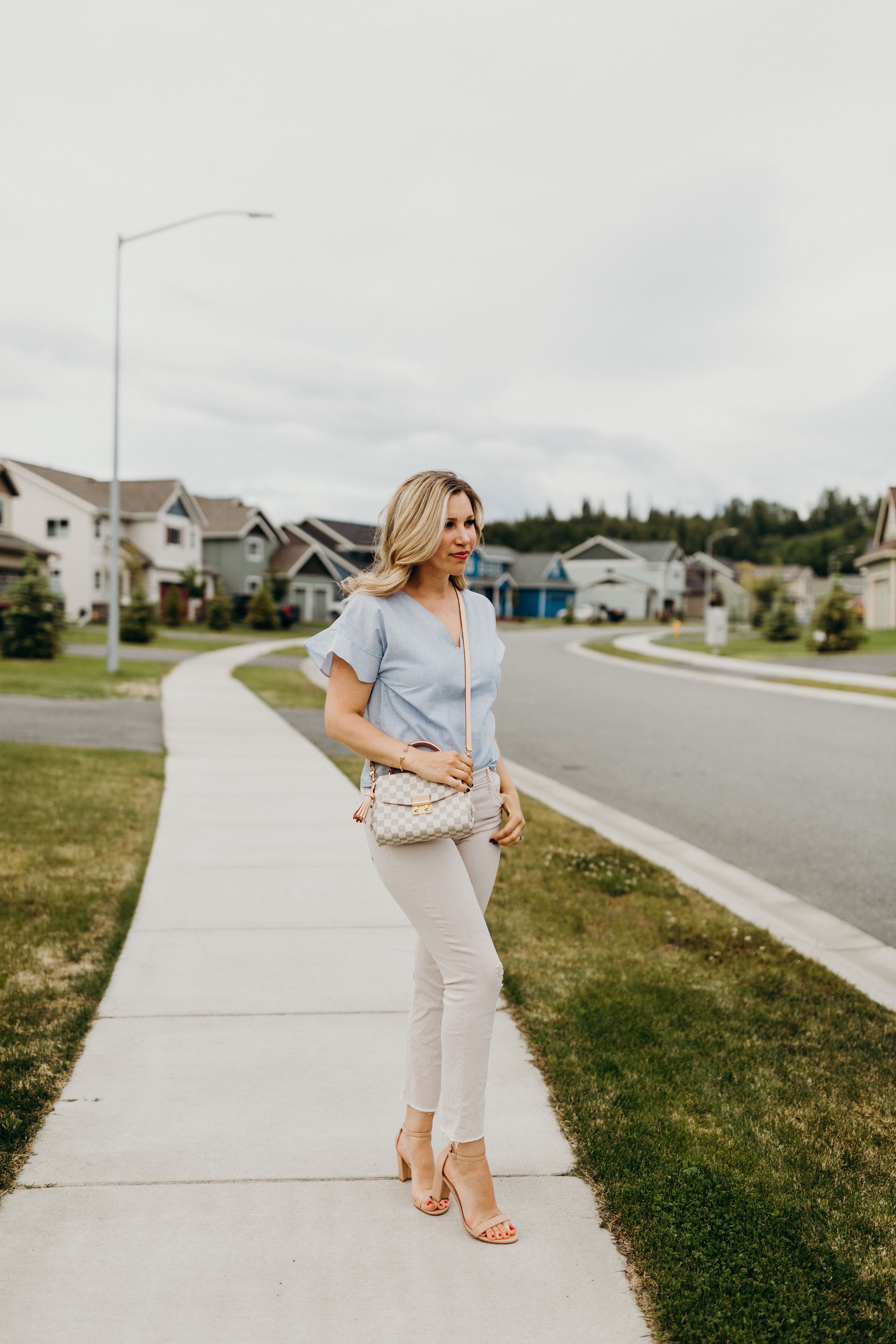 simple spring outfit